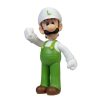 Super Mario™ Toy Figures | Fire Standing Luigi 2.5-Inch Articulated Figure