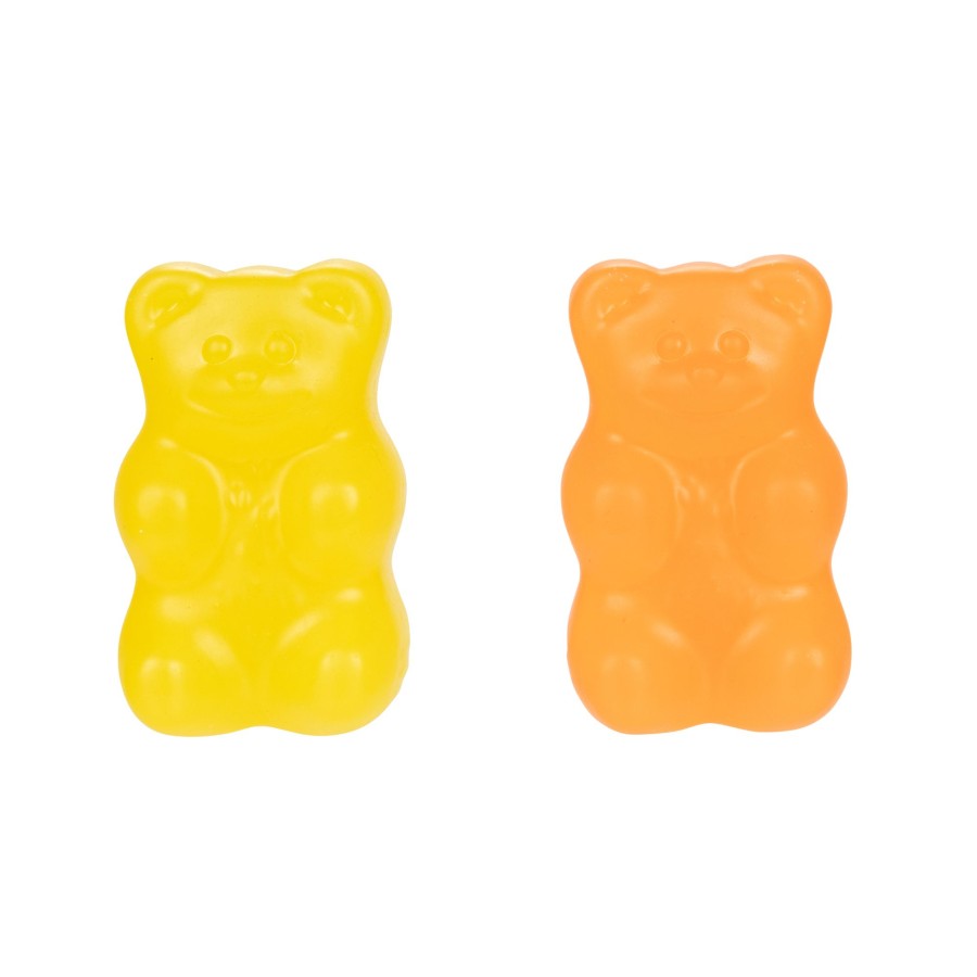 Haribo® Toy Figures | Orange Gummi Bear & Yellow Gummi Bear Figure 2 Pack