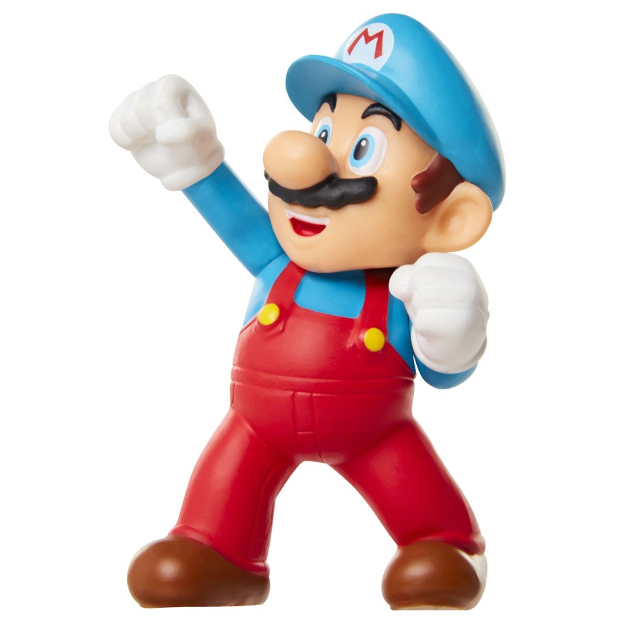 Super Mario™ Toy Figures | Ice Mario Fist Bump 2.5-Inch Articulated Figure