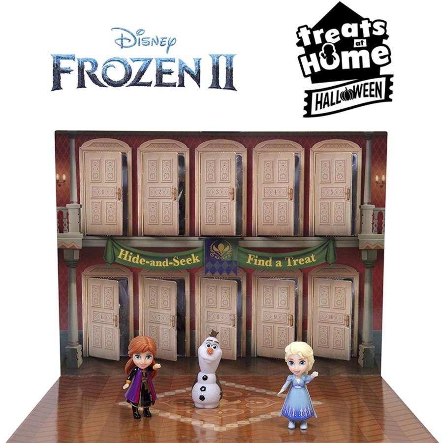 Disney Frozen Dolls & Accessories | Halloween Hide-And-Seek Game With 10 Dolls