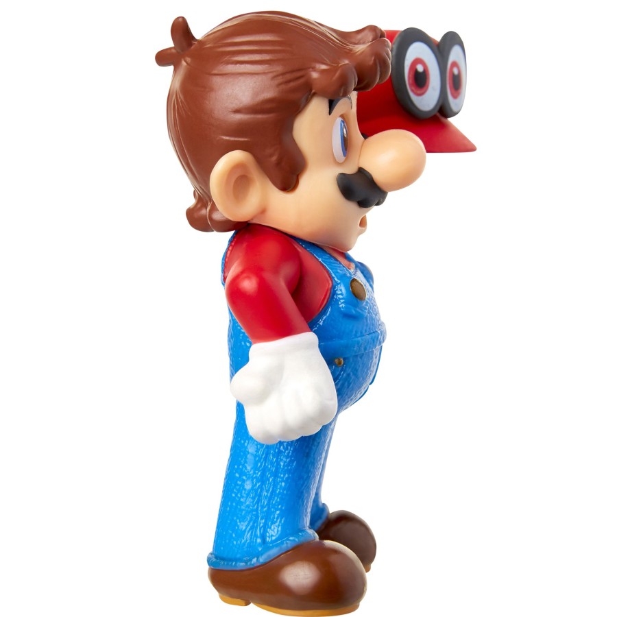 Super Mario™ Toy Figures | Cappy Mario 2.5-Inch Articulated Figure