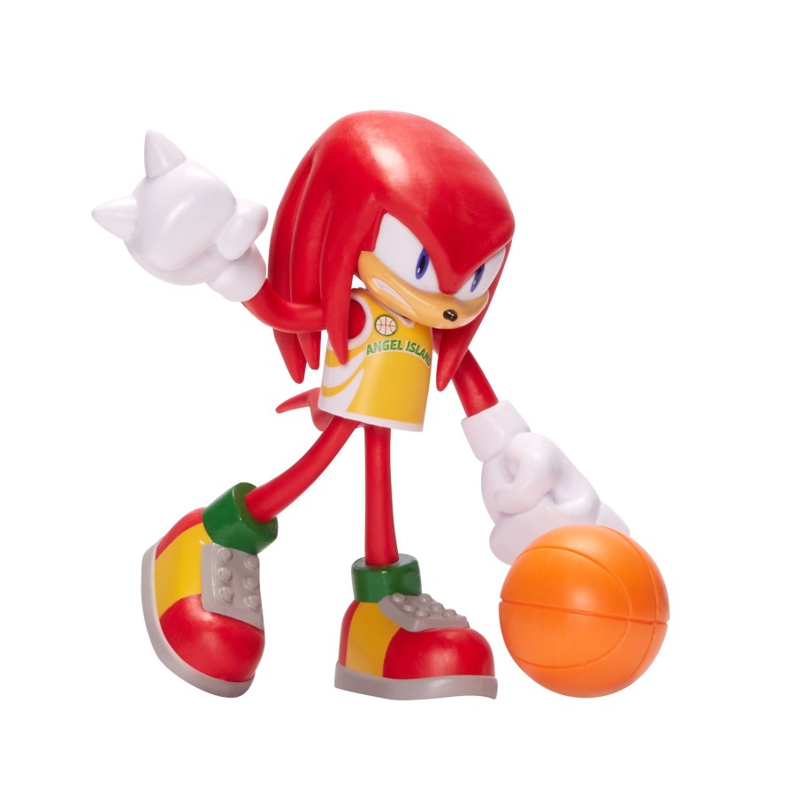 Sonic™ the Hedgehog Toy Figures | Knuckles With Basketball 4-Inch Figure