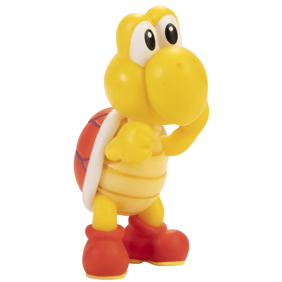 Super Mario™ Toy Figures | Red Koopa Troopa 2.5-Inch Articulated Figure