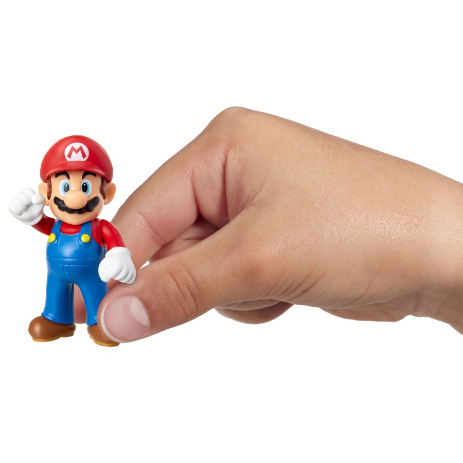 Super Mario™ Toy Figures | Standing Mario 2.5-Inch Articulated Figure