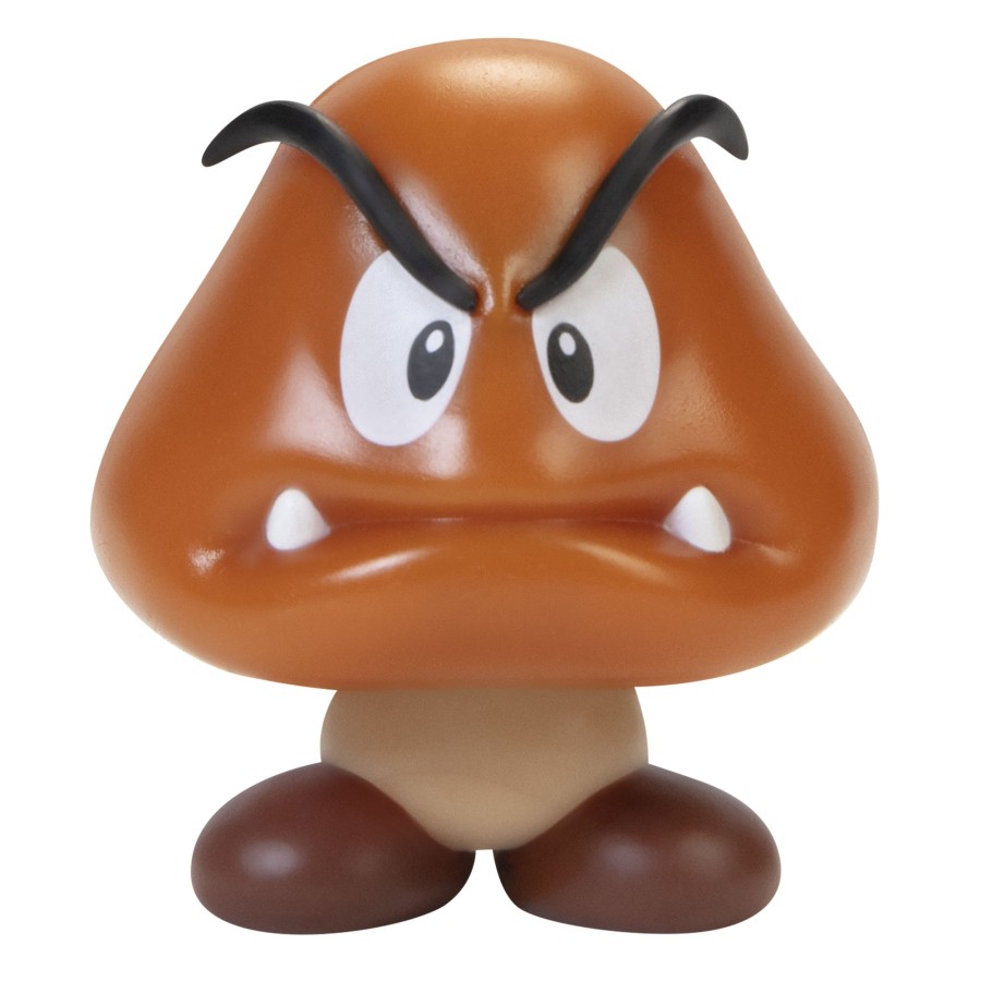 Super Mario™ Toy Figures | Goomba 2.5-Inch Articulated Figure