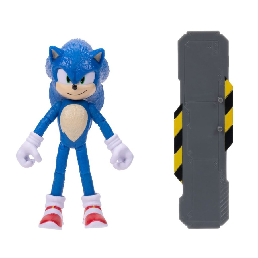 Sonic the Hedgehog 2: The Movie Toy Figures | Sonic 4-Inch Figure