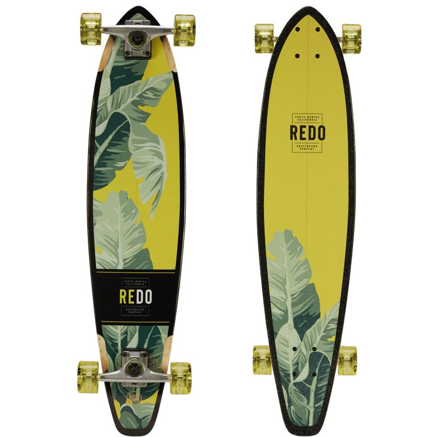 ReDo Skateboard Co. ® Outdoors95 Products | San Diego Long Board (Bright Palms)