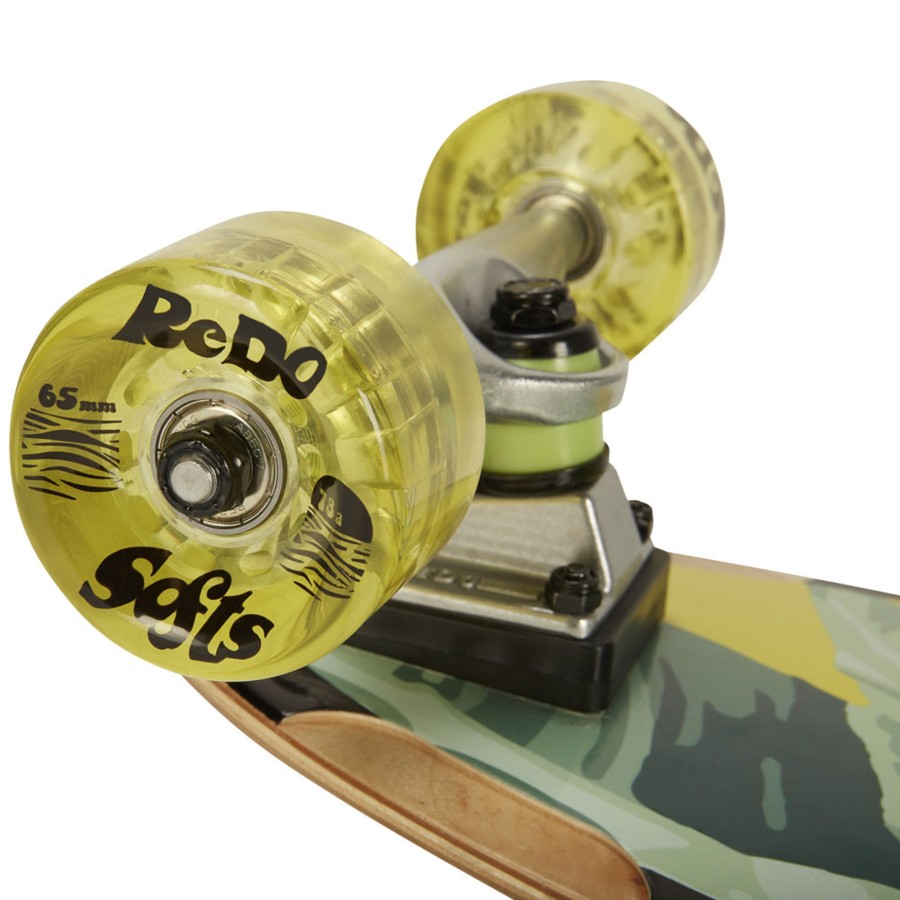 ReDo Skateboard Co. ® Outdoors95 Products | San Diego Long Board (Bright Palms)