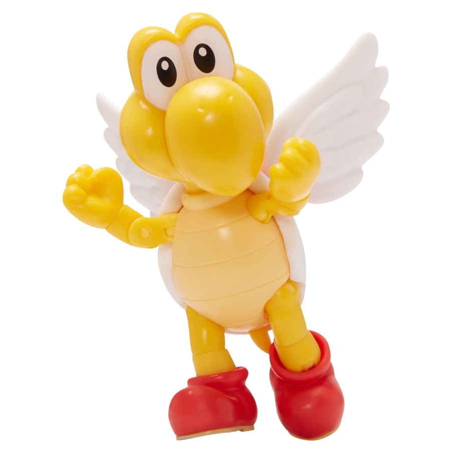 Super Mario™ Toy Figures | Red Koopa Troopa With Wings 4-Inch Articulated Figure