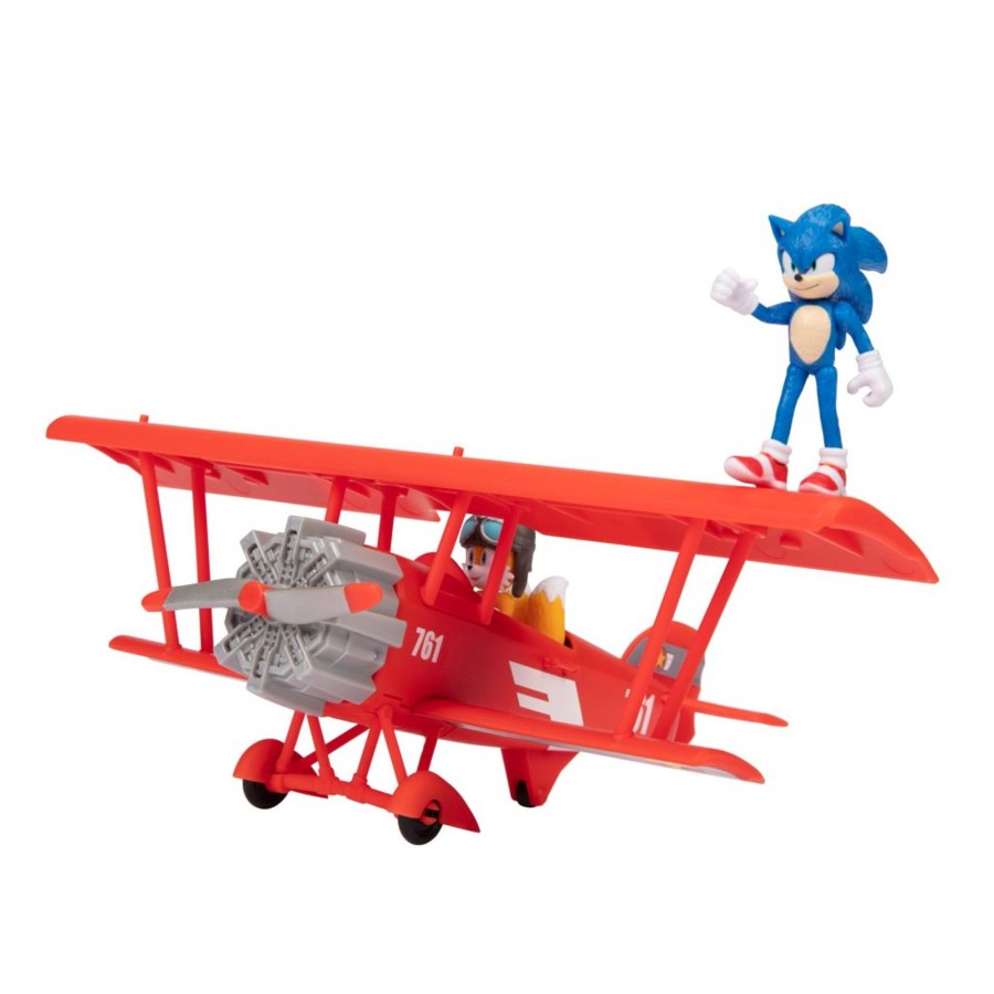 Sonic the Hedgehog 2: The Movie Toy Figures | Tornado Bi-Plane