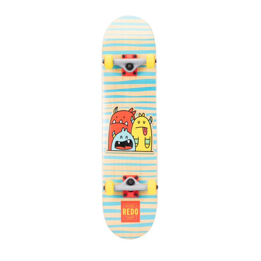 ReDo Skateboard Co. ® Outdoors95 Products | Stoked Popsicle Board (Green Monster)