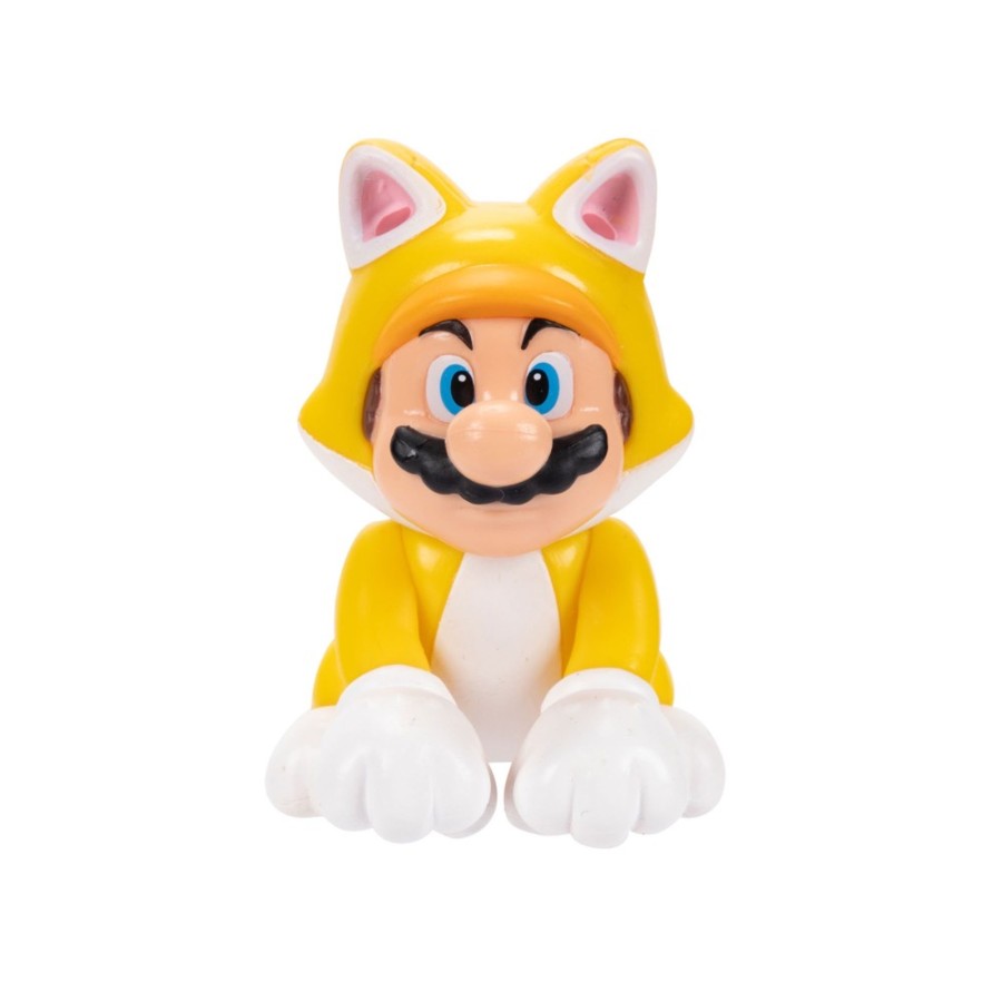 Super Mario™ Toy Figures | Cat Mario 2.5-Inch Articulated Figure