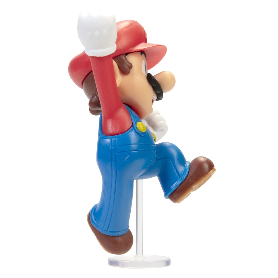 Super Mario™ Toy Figures | Jumping Mario 2.5-Inch Articulated Figure