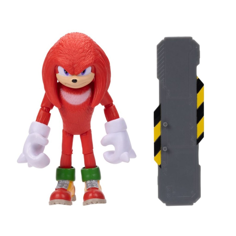 Sonic the Hedgehog 2: The Movie Toy Figures | Knuckles 4-Inch Figure