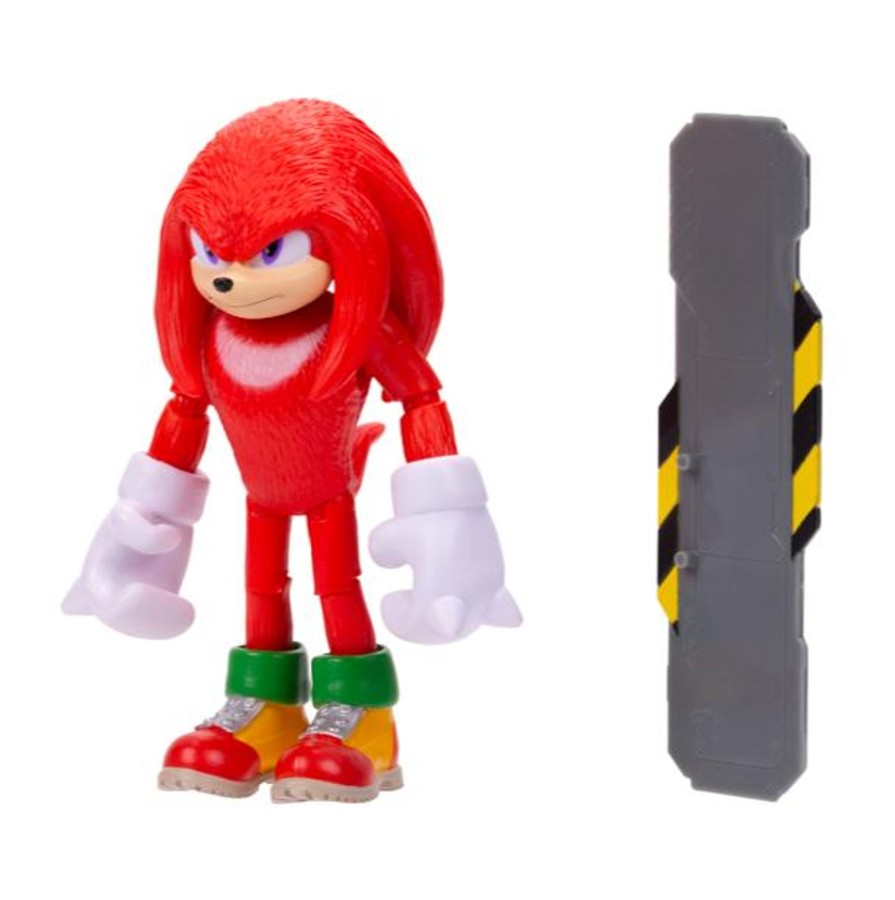 Sonic the Hedgehog 2: The Movie Toy Figures | Knuckles 4-Inch Figure