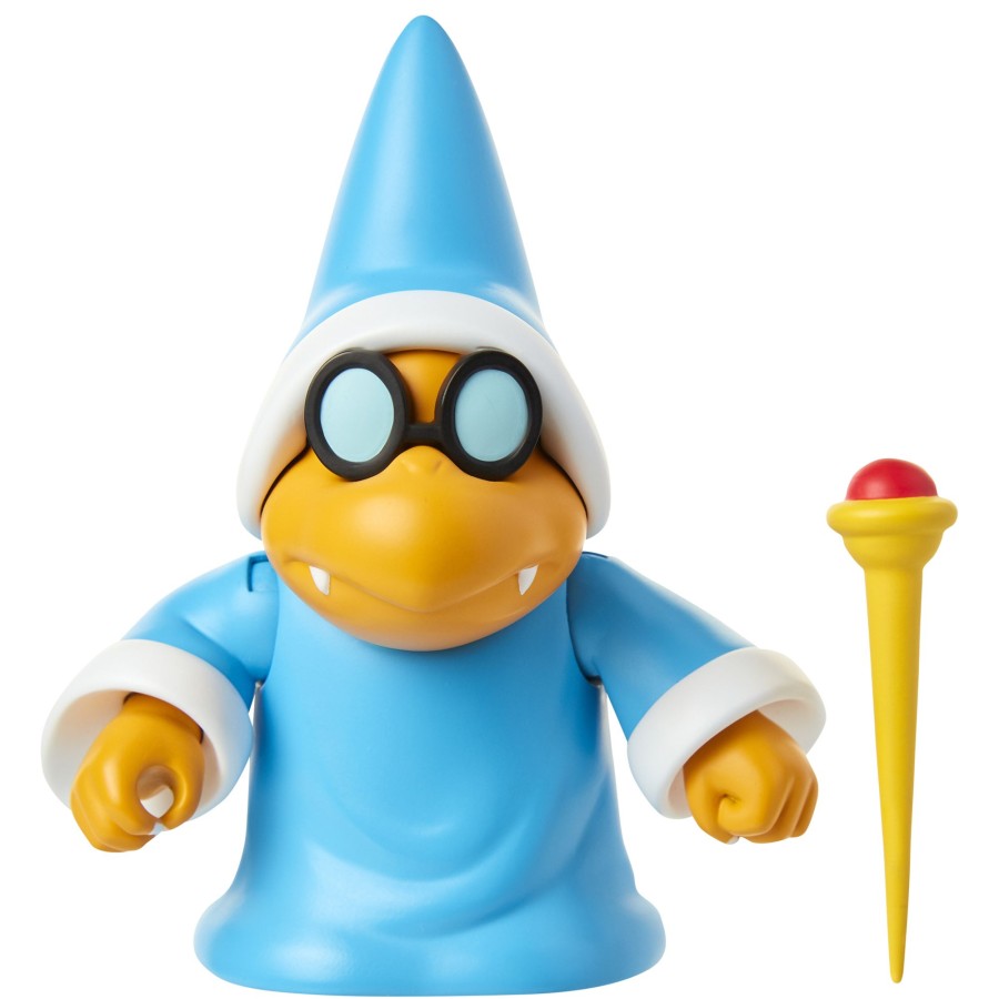 Super Mario™ Toy Figures | Magikoopa With Wand 4-Inch Articulated Figure