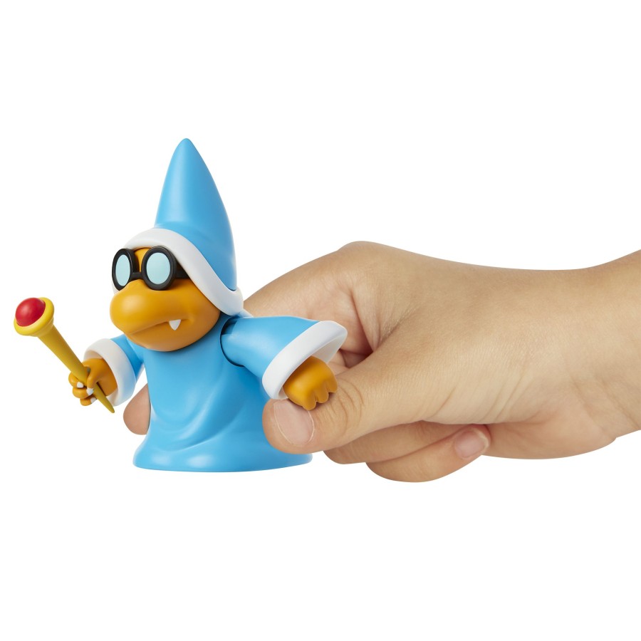 Super Mario™ Toy Figures | Magikoopa With Wand 4-Inch Articulated Figure