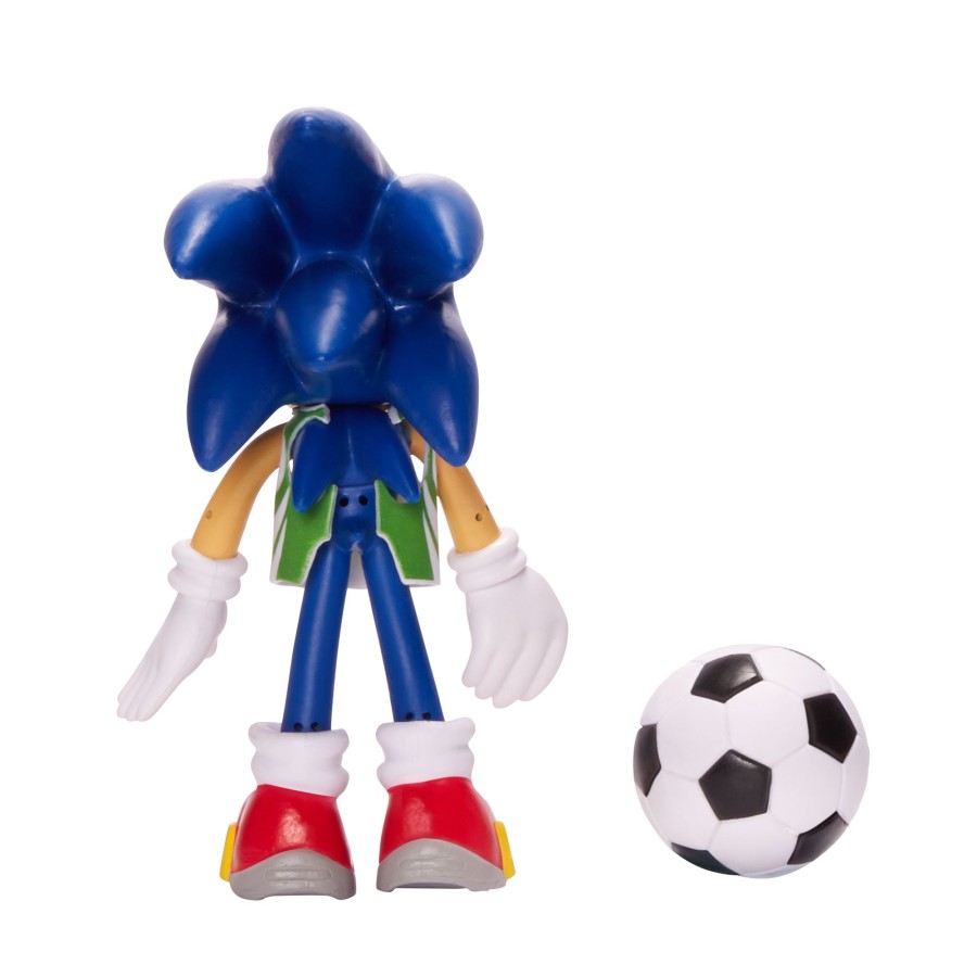 Sonic™ the Hedgehog Toy Figures | Sonic With Soccer Ball 4-Inch Figure