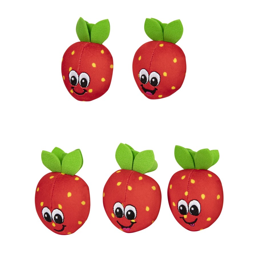 Haribo® Plushes | Strawbs Mini Plush 5 Pack