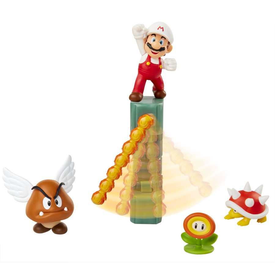 Super Mario™ Toy Figures | 2.5-Inch Lava Castle Diorama