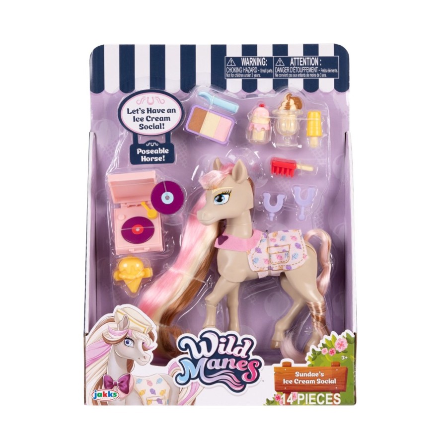 Wild Manes™ Playsets & Accessories | Sundae'S Ice Cream Social