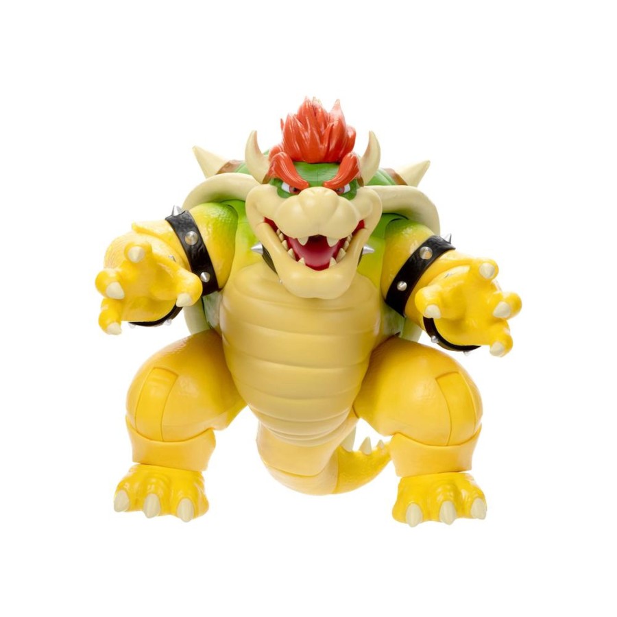 The Super Mario Bros. Movie Action Figures | 7-Inch Bowser With Fire Breathing Effects