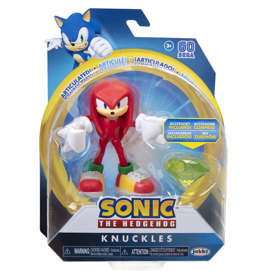 Sonic™ the Hedgehog Toy Figures | Knuckles 4-Inch Figure