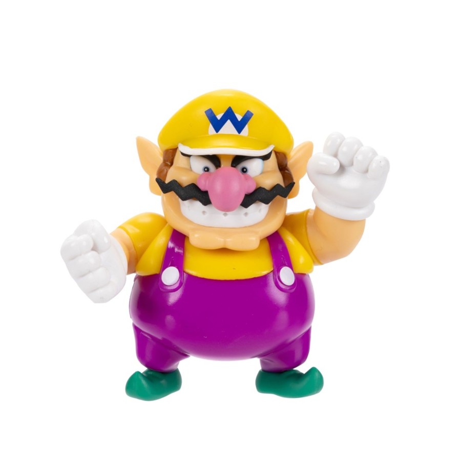 Super Mario™ Toy Figures | Wario 2.5-Inch Articulated Figure