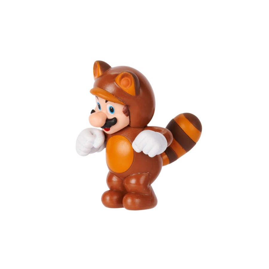 Super Mario™ Toy Figures | Tanooki Mario 2.5-Inch Articulated Figure