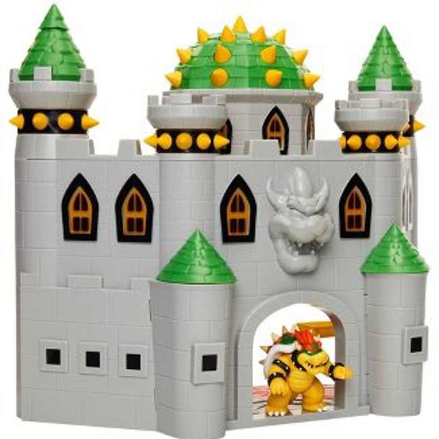 Super Mario™ Playsets & Accessories | Dlx Bowser Castle Playset