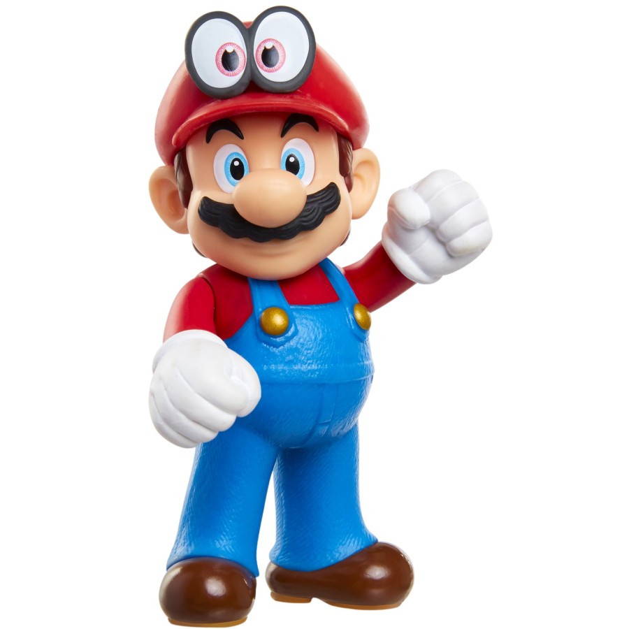 Super Mario™ Toy Figures | Standing Mario Odyssey 2.5-Inch Articulated Figure