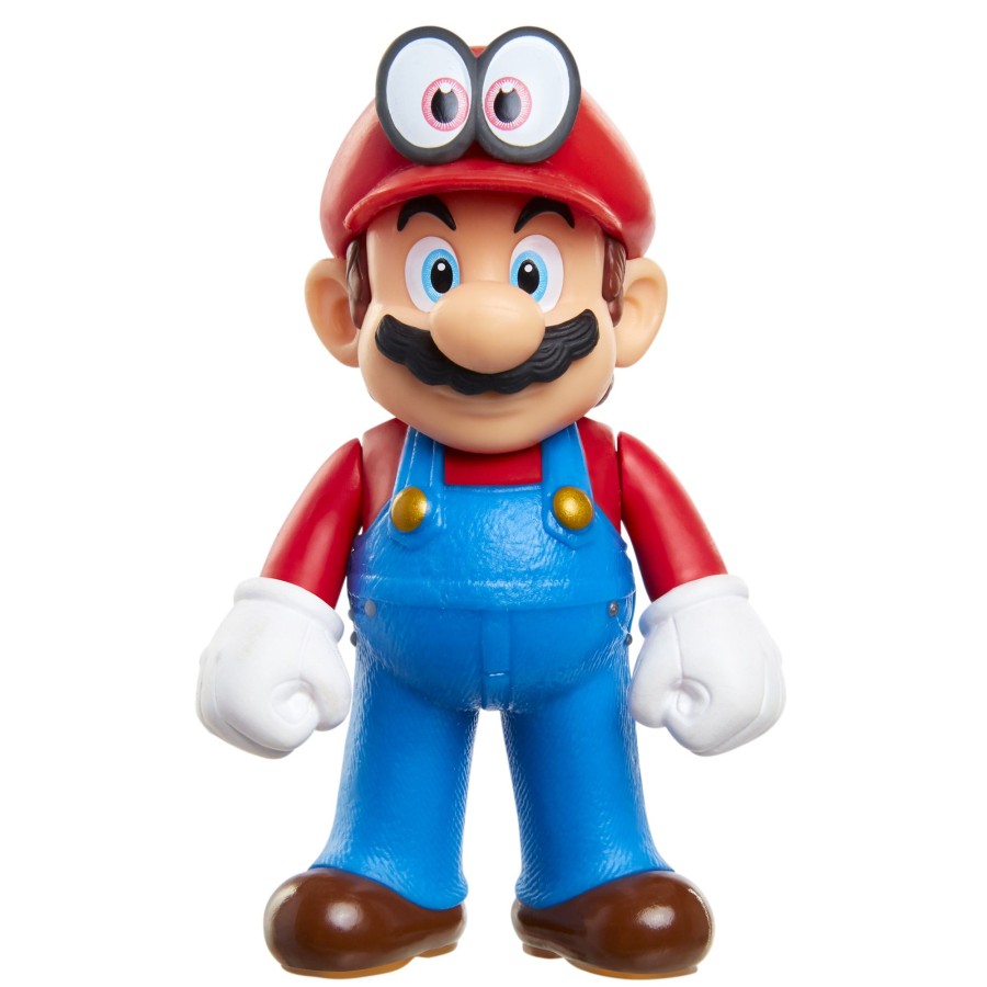 Super Mario™ Toy Figures | Standing Mario Odyssey 2.5-Inch Articulated Figure