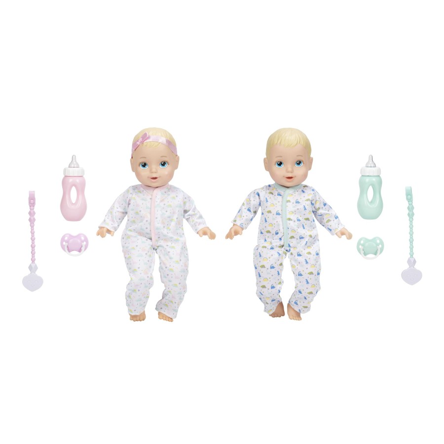 Perfectly Cute® Dolls & Accessories | 14-Inch My Sweet Baby Twins Twin B/G Dolls Blonde With Blue Eyes