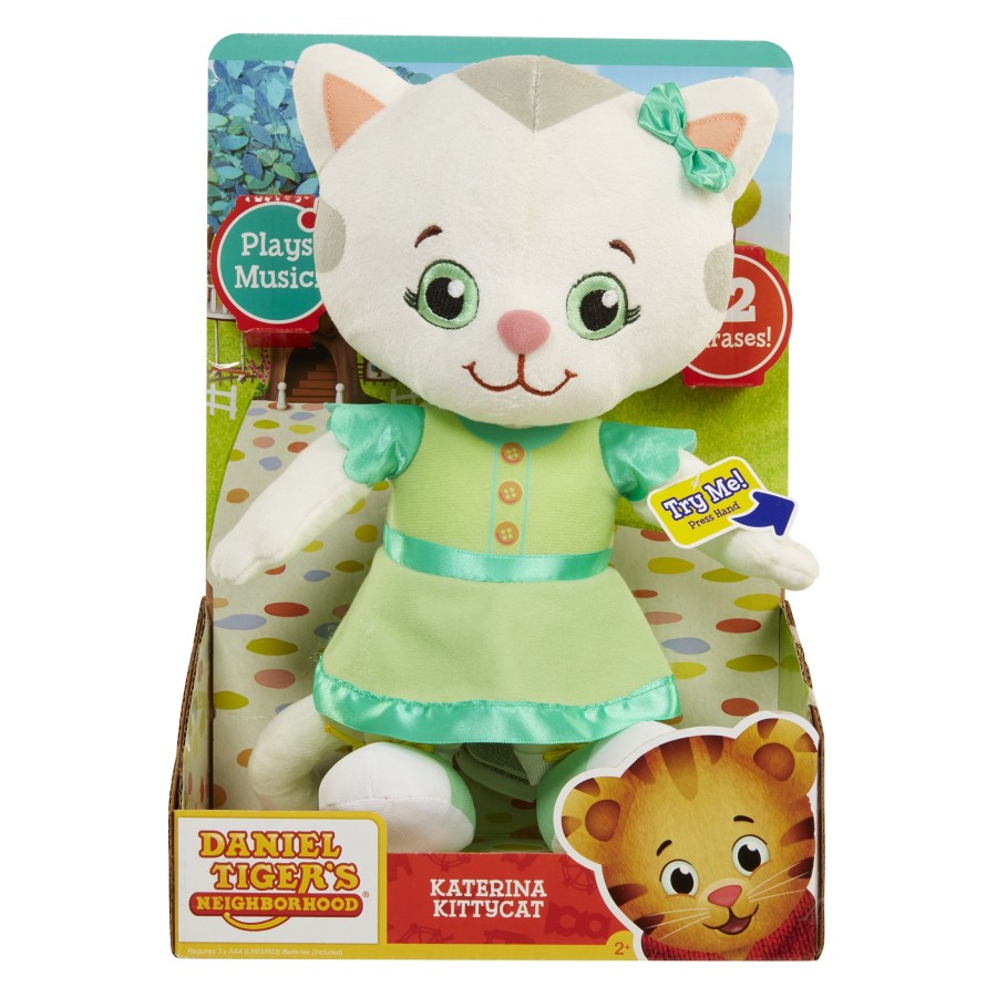 Daniel Tiger's Neighborhood® Plushes | Neighborhood Friend Katerina Kittycat Feature Plush