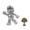 Super Mario™ Toy Figures | Metal Mario With Trophy 4-Inch Articulated Figure