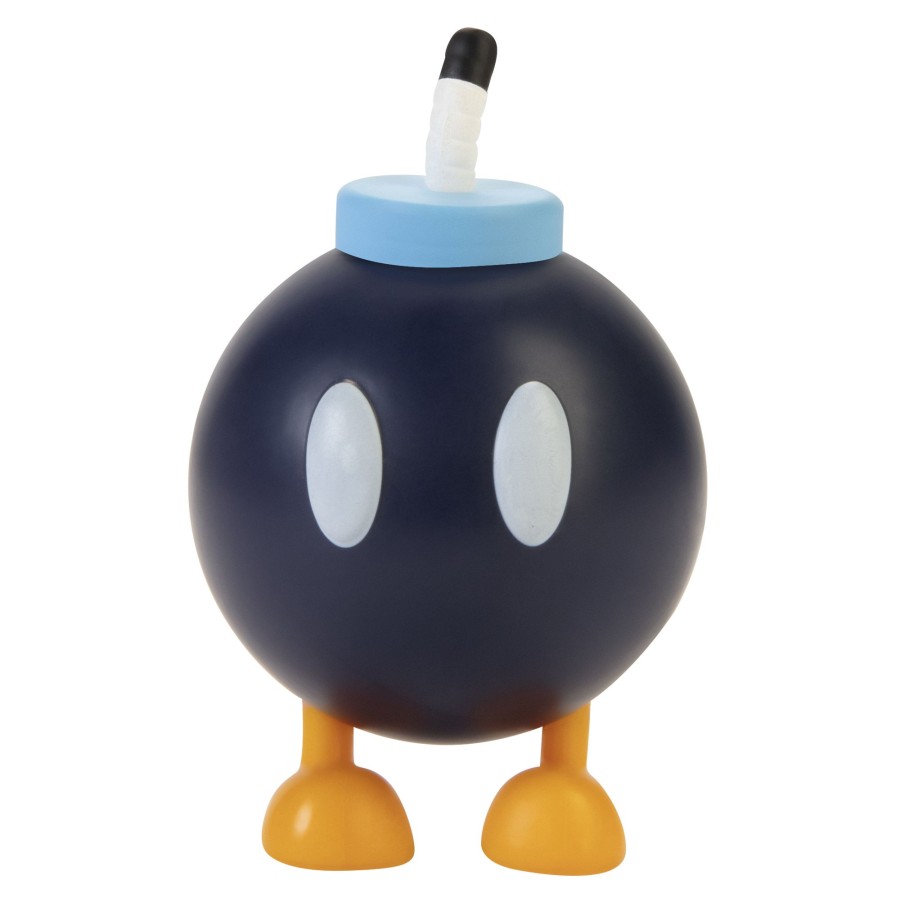 Super Mario™ Toy Figures | Bob-Omb 2.5-Inch Articulated Figure