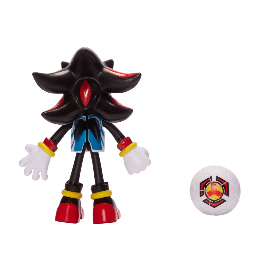 Sonic™ the Hedgehog Toy Figures | Shadow With Soccer Ball 4-Inch Figure