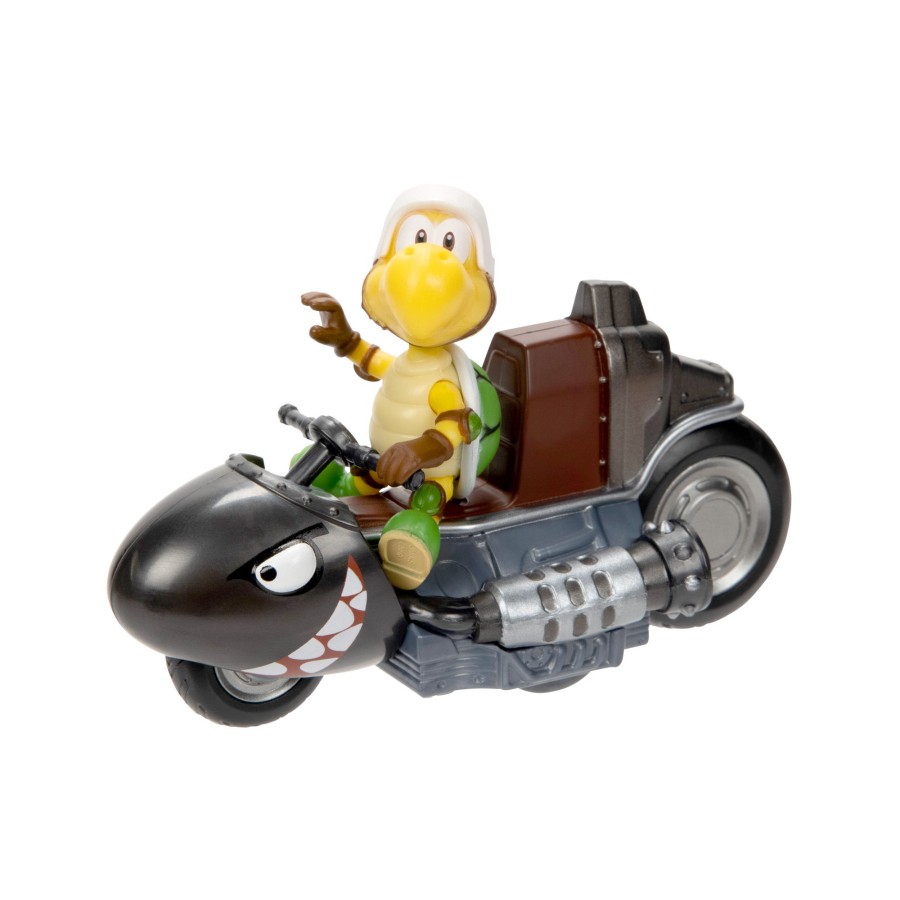 The Super Mario Bros. Movie Vehicles & R/C | 2.5-Inch Koopa Troopa Figure With Pull Back Racer