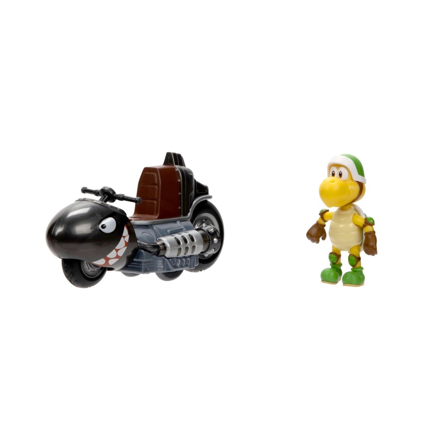 The Super Mario Bros. Movie Vehicles & R/C | 2.5-Inch Koopa Troopa Figure With Pull Back Racer