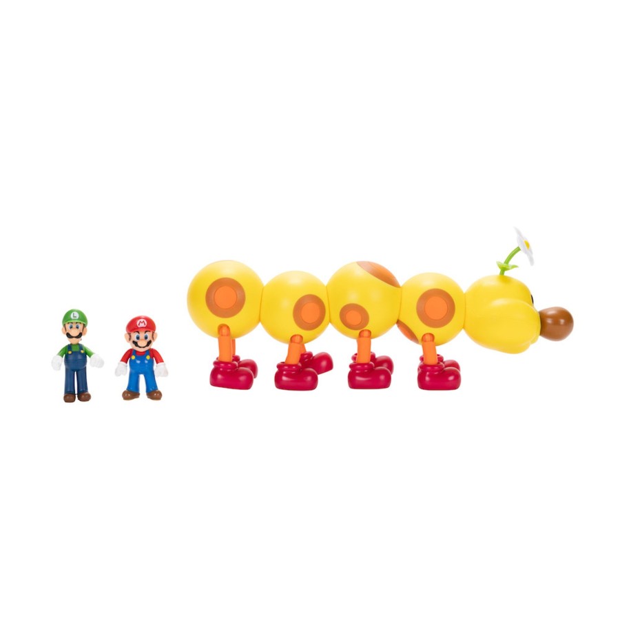 Super Mario™ Toy Figures | Soda Jungle Wiggler, Mario And Luigi Set