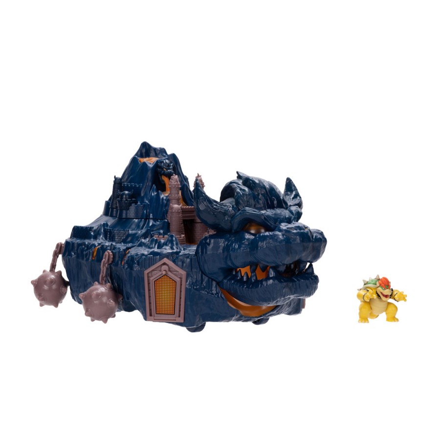 The Super Mario Bros. Movie Playsets & Accessories | Bowser'S Island Castle Playset