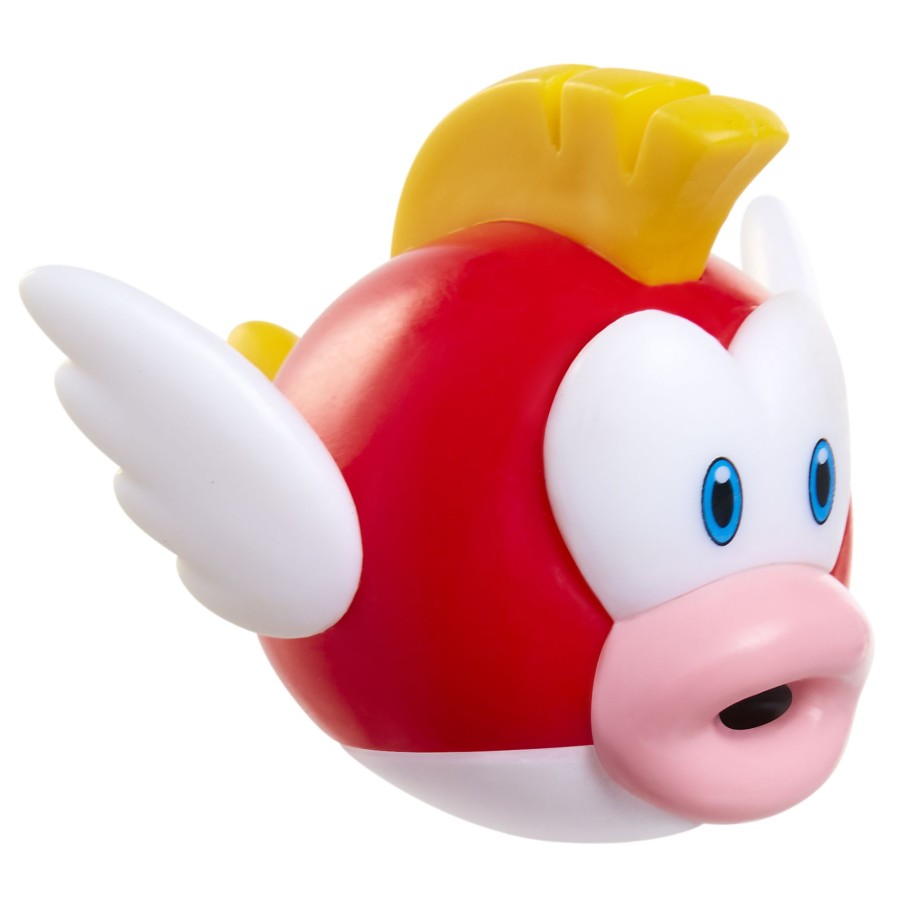 Super Mario™ Toy Figures | Cheep Cheep 2.5-Inch Articulated Figure