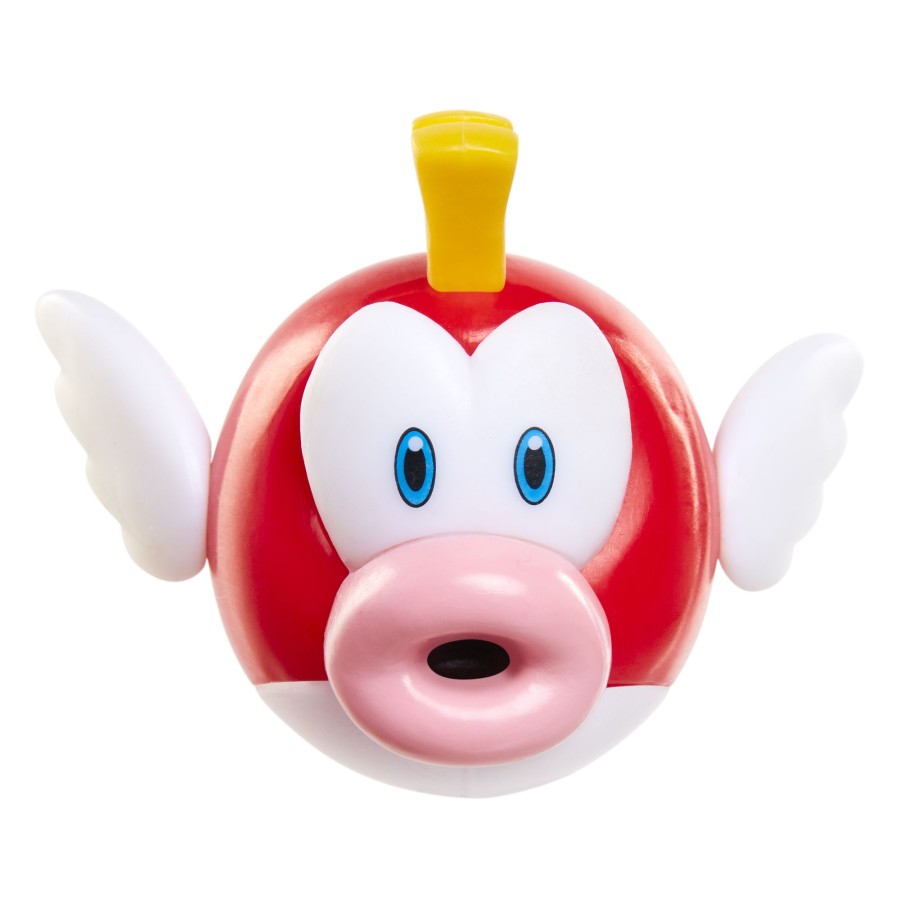 Super Mario™ Toy Figures | Cheep Cheep 2.5-Inch Articulated Figure