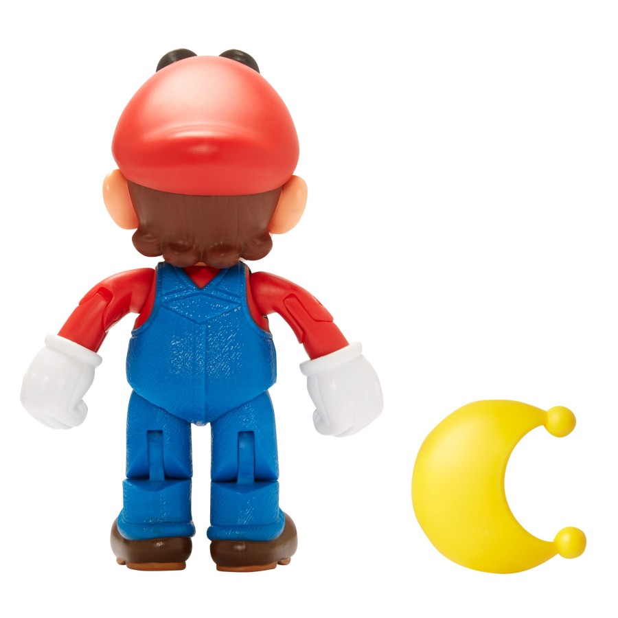 Super Mario™ Toy Figures | Cappy Mario With Yellow Power 4-Inch Articulated Figure